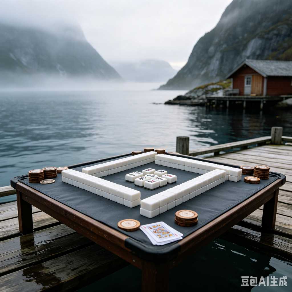 stable print mahjong set