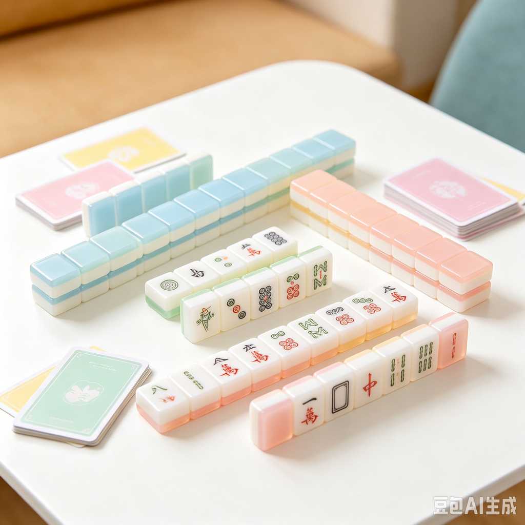 camping leisure mahjong set