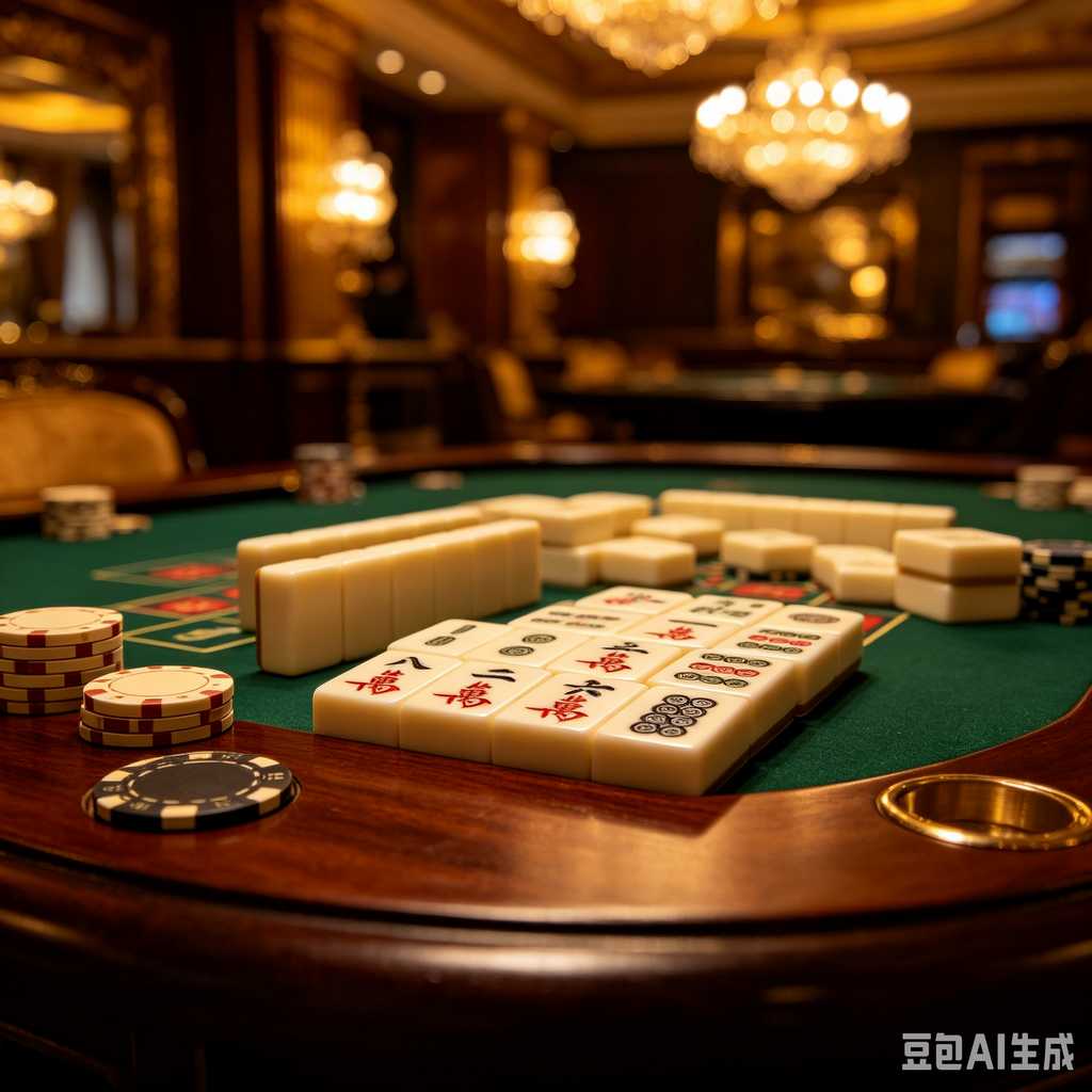 multi color mahjong set custom