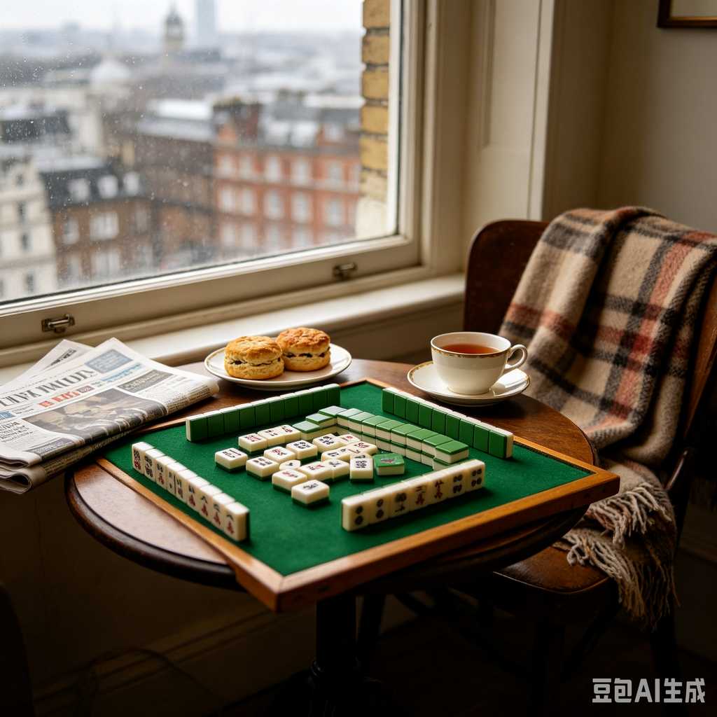friends gathering mahjong game