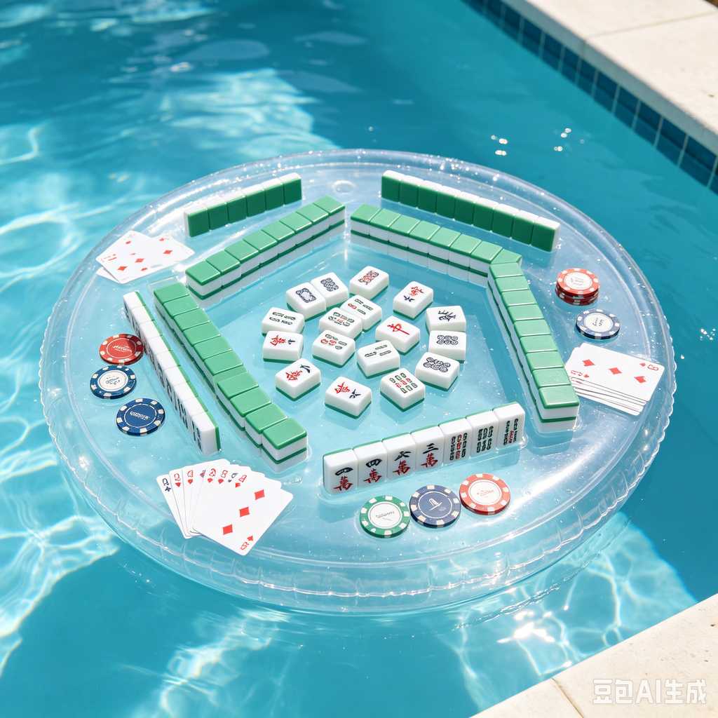 light mahjong storage pouch